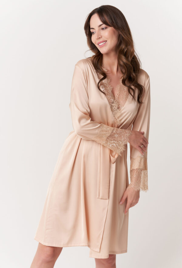 Robe "Love" Beige
